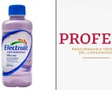 Suero rehidratante Electrolit, solución de electrolitos orales para prevenir deshidratación. PROFECO.