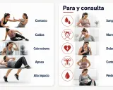Guía de ejercicios para embarazadas: evita contacto, caídas, calor extremo, apnea y alto impacto. Consulta si hay sangrado, mareo, dolor de pecho, contracciones o pérdida de líquido.