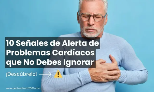 Hombre mayor con dolor de pecho y falta de aire al hacer ejercicio. Señales de alerta de problemas cardíacos.